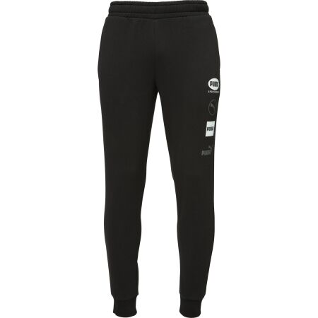 Pánské tepláky - Puma POWER GRAPHICS SWEAT PANTS FL - 1