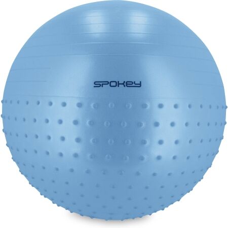 Gymnastický míč 2v1 - Spokey HALF FIT 65 CM - 2