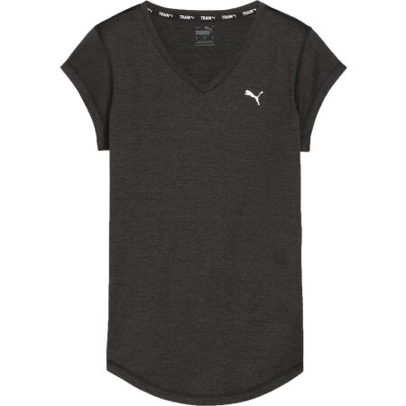 Puma TRAIN FAV HEATHER CAT TEE - Dámské sportovní triko