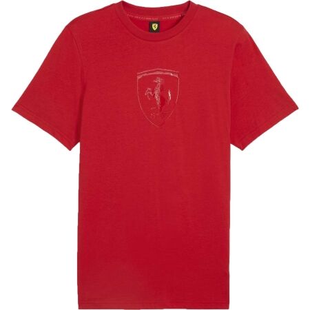 Pánské triko - Puma FERRARI RACE TONAL BIG SHIELD TEE - 1