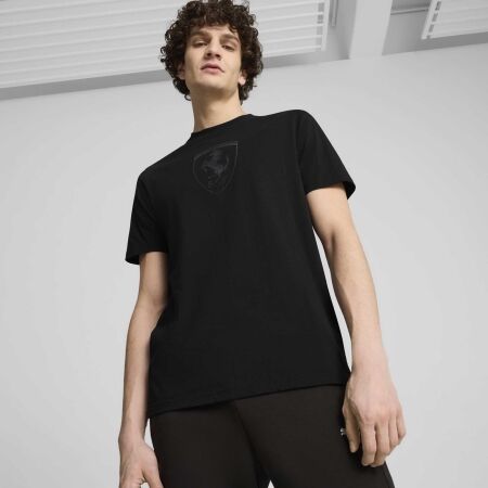 Pánské triko - Puma FERRARI RACE TONAL BIG SHIELD TEE - 3