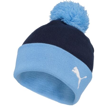 Zimní čepice - Puma MANCHESTER CITY FC POM POM BEANIE - 1