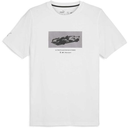 Puma BMW M MOTORSPORT NEW ESSENTIALS CAR CRAPHIC TEE - Pánské triko