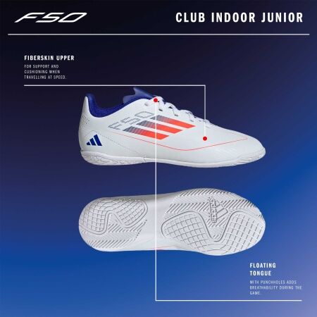 Dětské sálovky - adidas F50 CLUB IN J - 9