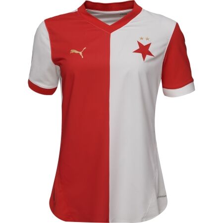 Dámský fotbalový dres - Puma SK SLAVIA INTL HOME JERSEY PROMO W SPONSOR - 1