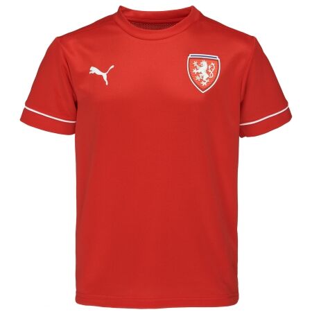 Puma TRAINING JERSEY FAČR JR - Chlapecké sportovní triko