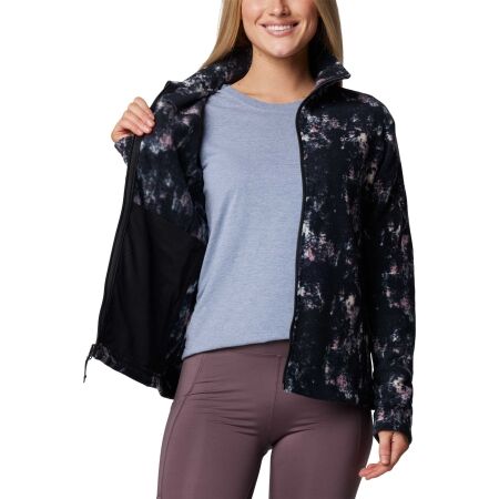 Dámská mikina - Columbia FAST TREK PRINTED JACKET - 3