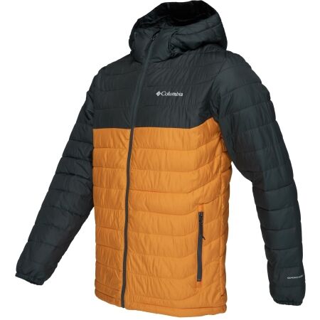 Pánská zimní bunda - Columbia POWDER LITE II HOODED JACKET - 2