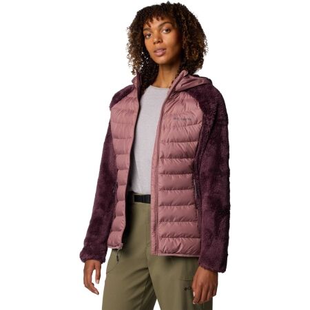 Dámská bunda - Columbia POWDER LITE II SHERPA HYBRID JACKET - 4