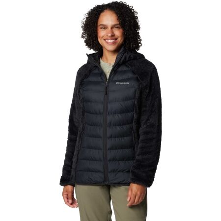 Dámská bunda - Columbia POWDER LITE II SHERPA HYBRID JACKET - 1