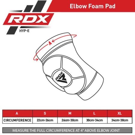 Chrániče loktů - RDX ELBOW FOAM PAD OEKO-TEX® - 5