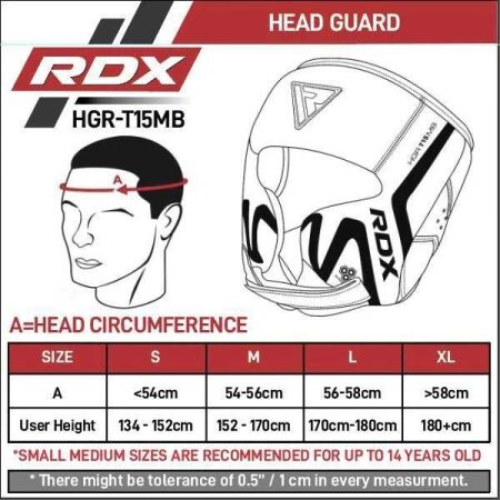 Helma - RDX T15 NOIR CHEEK PROTECTOR HEAD GUARD - 5