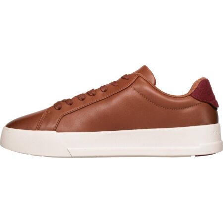 Pánské tenisky - Tommy Hilfiger LEATHER CONTRAST HEEL COURT TRAINERS - 2