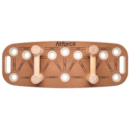 Balanční deska s úchopy na cvičení - Fitforce MULTIPUBOARD - 3