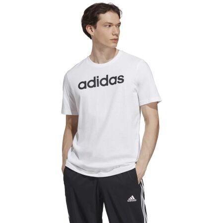 Pánské tričko - adidas LINEAR TEE - 4