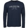 Pánské triko - Tommy Hilfiger BIG HILFIGER LS TEE - 1