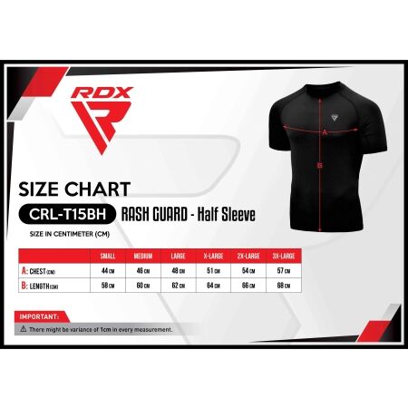 Pánské sportovní triko - RDX T15 RASH GUARD - 4