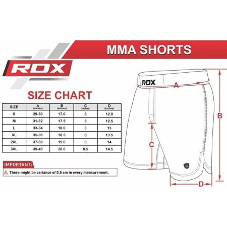 Kraťasy na MMA - RDX T15 MMA FIGHT SHORTS - 6