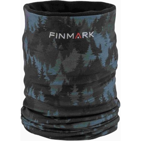 Multifunkční šátek - Finmark MULTIFUNCTIONAL SCARF WITH FLEECE - 1