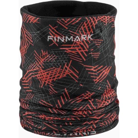 Finmark MULTIFUNCTIONAL SCARF WITH FLEECE - Multifunkční šátek