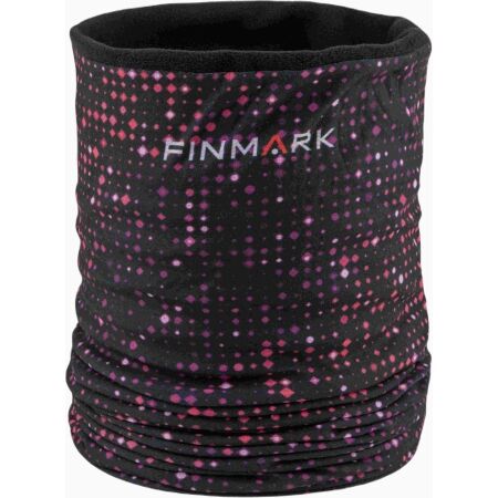 Multifunkční šátek - Finmark MULTIFUNCTIONAL SCARF WITH FLEECE - 1