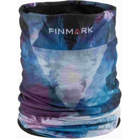 Multifunkční šátek - Finmark MULTIFUNCTIONAL SCARF WITH FLEECE - 1