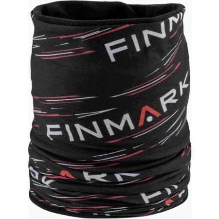 Dětský multifunkční šátek - Finmark MULTIFUNCTIONAL SCARF WITH FLEECE - 1