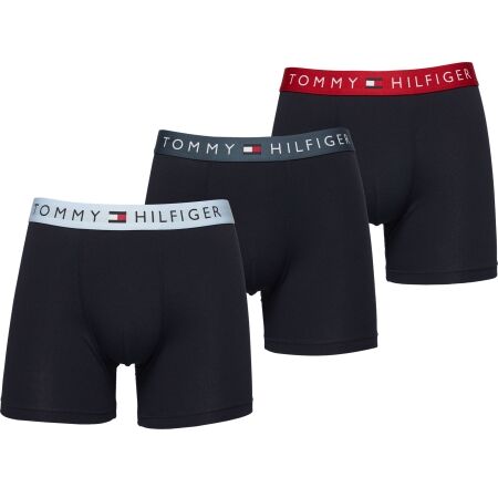 Pánské boxerky - Tommy Hilfiger COTTON ESSENTIALS 3P BOXER BRIEF WB - 1