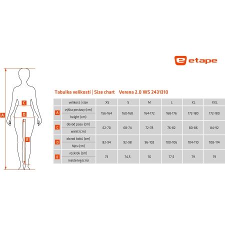 Dámské softshellové kalhoty - Etape VERENA 2.0 WS - 11