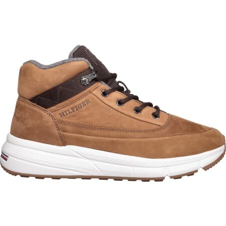 Tommy Hilfiger WARM NUBUCK HYBRID B - Pánské zimní boty