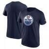 Pánské triko - FANATICS NHL PRIMARY LOGO GRAPHIC EDMONTON OILERS - 3