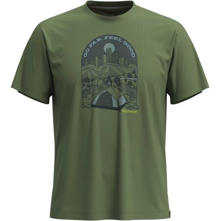 Pánské triko - Smartwool STREETS TO PEAKS GRAPHIC SS TEE