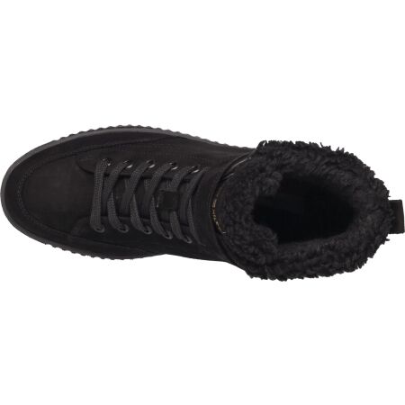 Dámská kotníková obuv - Tommy Hilfiger FAUX FUR NUBUCK LOW LACE-UP - 4