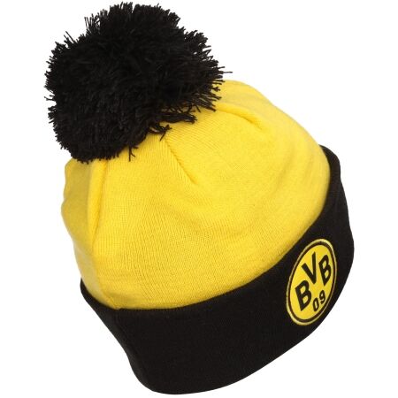 Zimní čepice - Puma BORUSSIA DORTMUND ESSENTIALS POM POM BEANIE - 2