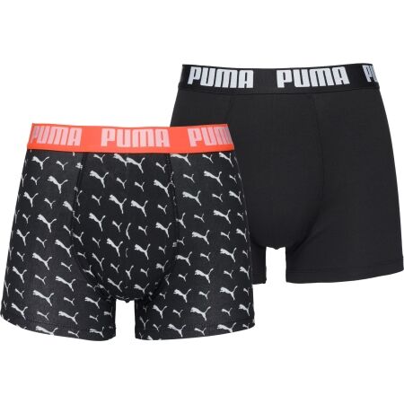 Pánské boxerky - Puma MEN ELEMENTS CAT LOGO BOXER 2P - 1