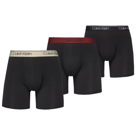 Calvin Klein MICRO STRETCH BOXER BRIEF 3PK - Pánské trenky