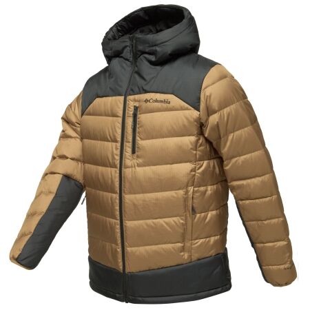 Pánská péřová bunda - Columbia AUTUMN PARK II DOWN HOODED JACKET - 2