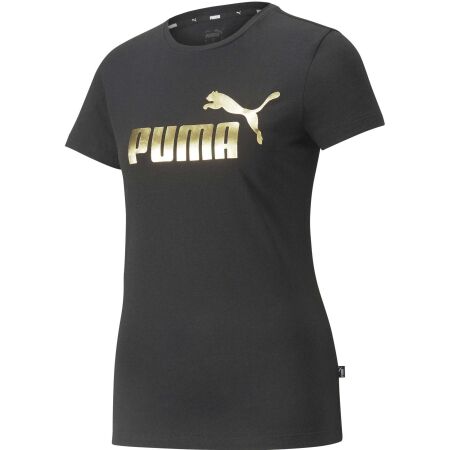 Dámské tričko - Puma ESSENTIALS+ METALLIC LOGO TEE - 1