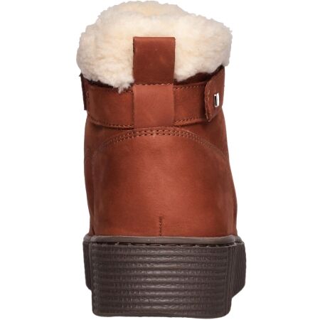 Dámská kotníková obuv - Tommy Hilfiger FAUX FUR NUBUCK LOW LACE-UP - 6