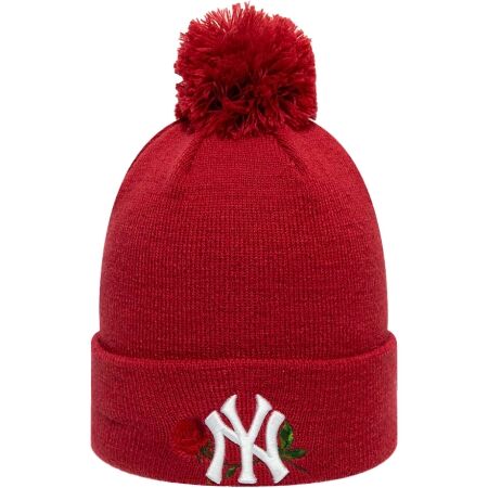 New Era MLB WMNS TWINE BOBBLE KNIT NEW YORK YANKEES - Dámská klubová zimní čepice