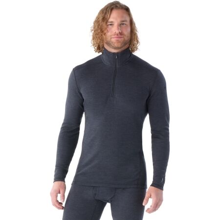 Pánské termo triko - Smartwool CLASSIC THERMAL MERINO BL 1/4 ZIP - 2