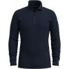 Pánské termo triko - Smartwool CLASSIC THERMAL MERINO BL 1/4 ZIP - 1