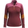 Dámské termo triko - Smartwool CLASSIC THERMAL MERINO BL 1/4 ZIP - 1