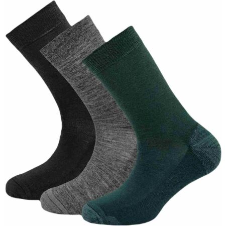 Pánské vlněné ponožky - Devold DAILY MERINO MEDIUM SOCK 3PK