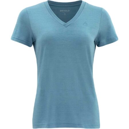 Dámské merino triko - Devold HAREID MERINO 200 TEE V-NECK