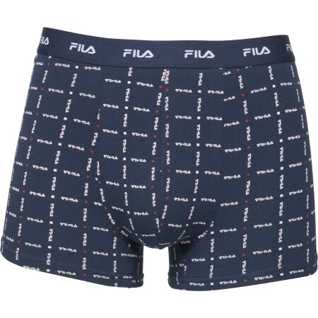 Pánské boxerky - Fila BOXER ELASTIC WITH LOGO BOX OF 3 PIECES - 4