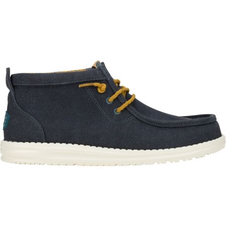 HEY DUDE WALLY MID WAXED CANVAS - Pánská volnočasová obuv