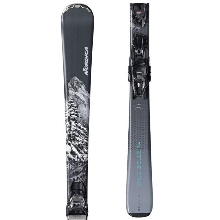 Nordica WILD BELLE 74 + TP2 COMP 10 FDT GW - Dámské sjezdové lyže