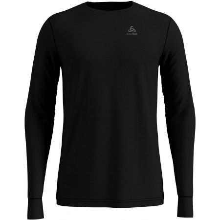Odlo SUW TOP CREW NECK L/S NATURAL 100% MERINO - Pánské tričko s dlouhým rukávem