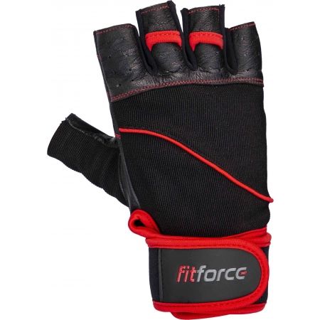 Fitforce FERAL - Kožené fitness rukavice